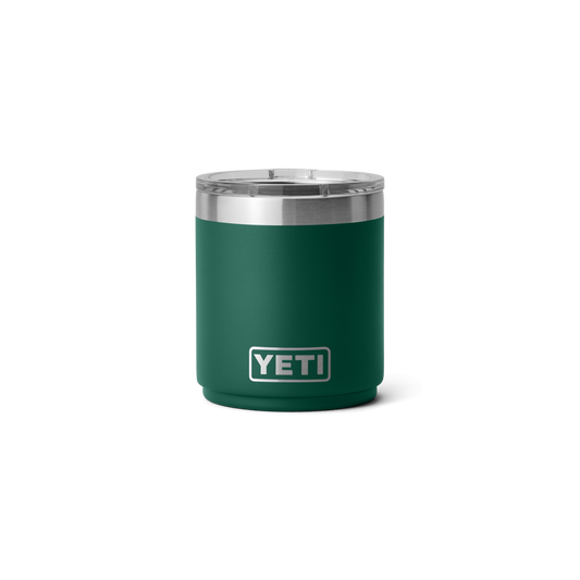 Yeti Rambler 10oz/295ML Stackable Lowball 2.0 With Magslider Lid - Black Forest Green