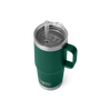 Yeti Rambler 25oz Mug With Straw Lid - Black Forest Green