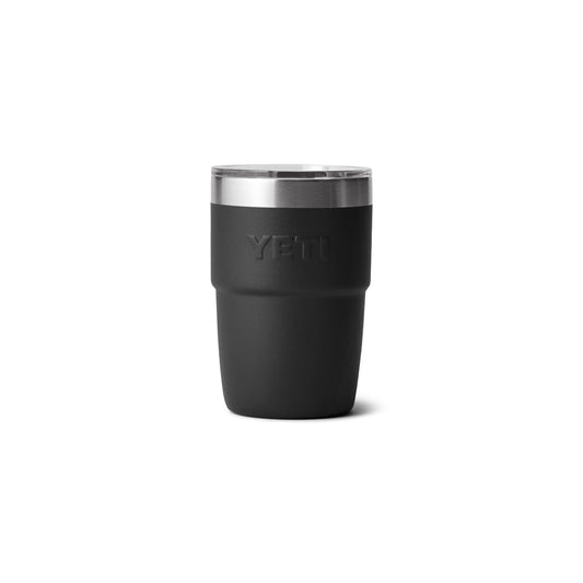 Yeti Rambler 8oz/236ml Stackable Ceramic Lined Cup With Magslider Lid - Black