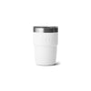 Yeti Rambler 8oz/236ml Stackable Ceramic Lined Cup With Magslider Lid - White