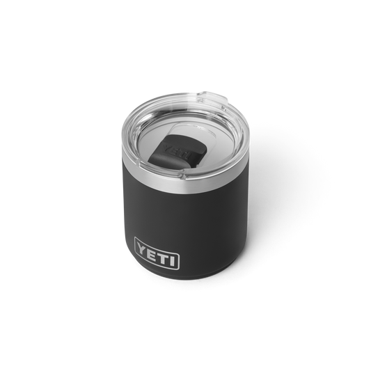 Yeti Rambler 10oz/295ml Stackable Ceramic Lined Lowball 2.0 With Magslider Lid - Black