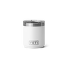 Yeti Rambler 10oz/295ml Stackable Ceramic Lined Lowball 2.0 With Magslider Lid - White