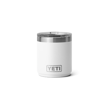 Yeti Rambler 10oz/295ml Stackable Ceramic Lined Lowball 2.0 With Magslider Lid - White