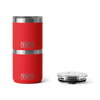 Yeti Rambler 10oz/295ml Stackable Ceramic Lined Lowball 2.0 With Magslider Lid - Rescue Red