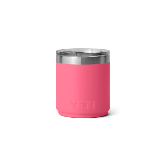Yeti Rambler 10oz/295ml Stackable Ceramic Lined Lowball 2.0 With Magslider Lid - Tropical Pink