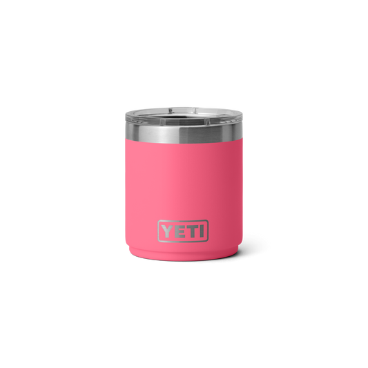 Yeti Rambler 10oz/295ml Stackable Ceramic Lined Lowball 2.0 With Magslider Lid - Tropical Pink