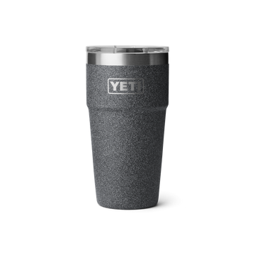 Yeti Rambler 20oz/591ml Stackable Cup with Magslider Lid - Black Stone