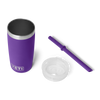 Yeti Rambler Jr 10oz/295ml Tumbler with Silicon Straw Lid - Pace Purple