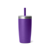 Yeti Rambler Jr 10oz/295ml Tumbler with Silicon Straw Lid - Pace Purple