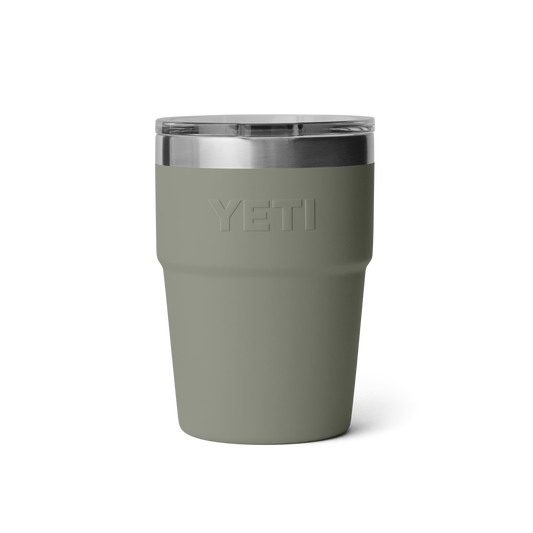 Yeti Rambler 16oz/473ml Stackable Cup - Pampa Green