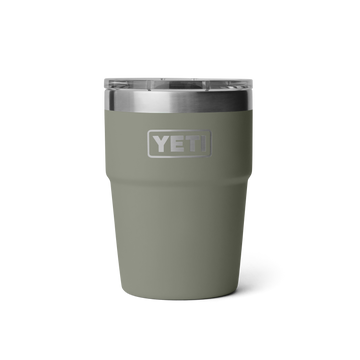 Yeti Rambler 16oz/473ml Stackable Cup - Pampa Green