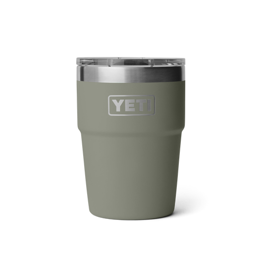 Yeti Rambler 16oz/473ml Stackable Cup - Pampa Green