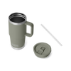 Yeti Rambler 20oz/591ml Travel Straw Mug  - Pampa Green