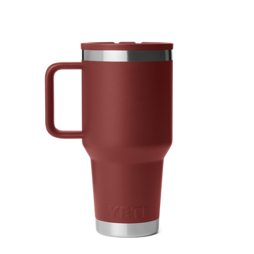 Yeti Rambler 30oz/887ml Travel Straw Mug - Stag Red