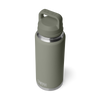 Yeti Rambler 36oz/1L Bottle with Chug Cap - Pampa Green