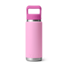 Yeti Rambler 26oz/769ml Bottle with Colour Match Straw Cap - Alpenglow