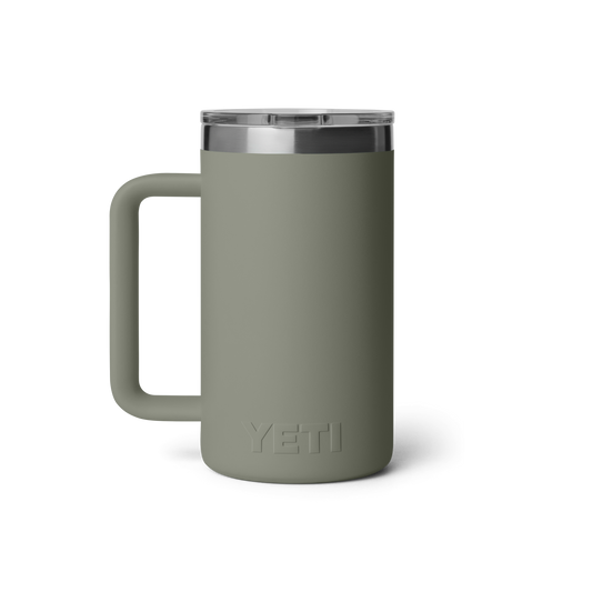 Yeti Rambler 24oz/710ml Ceramic Lined Mug with Magslider Lid - Pampa Green