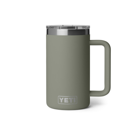 Yeti Rambler 24oz/710ml Ceramic Lined Mug with Magslider Lid - Pampa Green
