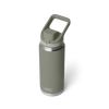 Yeti Rambler 26oz/769ml Bottle with Flip Chug Cap - Pampa Green