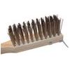 Chef Felton - 20" BBQ Brush With Scraper - Stainless Steel Bristles