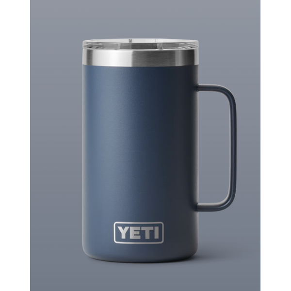Yeti Rambler 24oz/710ml Mug with Magslider Lid - Navy – Luxe