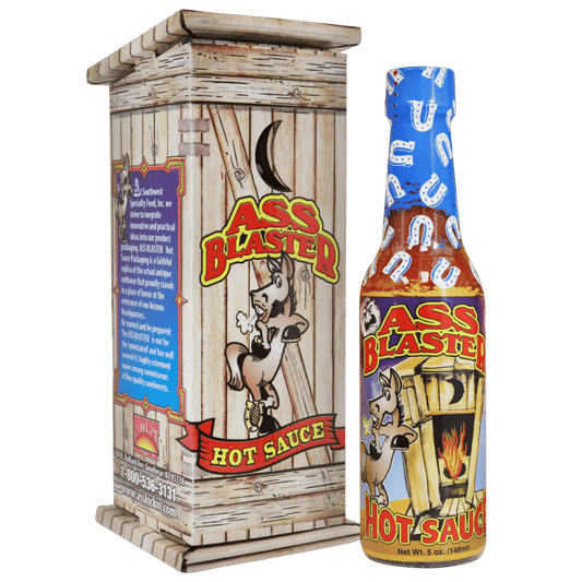 Ass Kickin' - Ass Blaster Hot Sauce With Outhouse