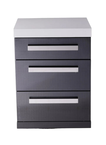 Mont Alpi - Black Series 3 Drawer Cabinet Module