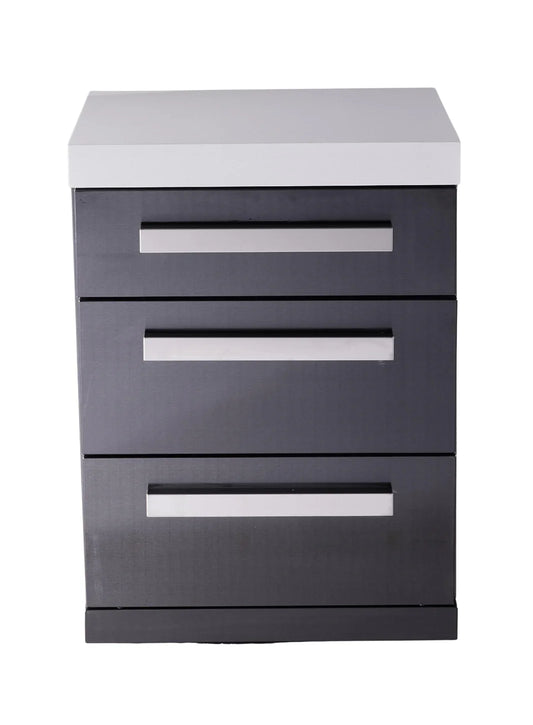 Mont Alpi - Black Series 3 Drawer Cabinet Module