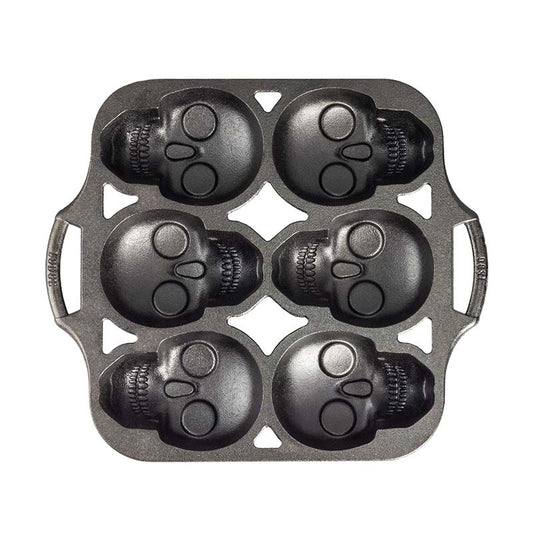 Lodge Skull Muffin Pan