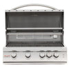 Blaze Grills - Premium LTE 316L Marine Grade 4-Burner Grill Head