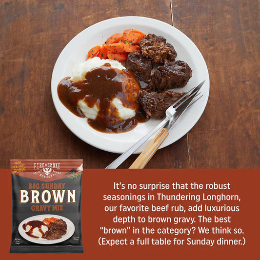 Fire & Smoke Society - Big Sunday Brown Gravy