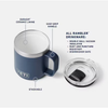 Yeti Rambler 10oz/295ML CL Stackable Mug With Magslider Lid - White