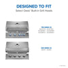 Napoleon Oasis 36" x 24" - Stainless Steel Countertop for 32" Grill Head
