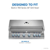 Napoleon Oasis 48" x 24" - Stainless Steel Countertop for 44" Grill Head