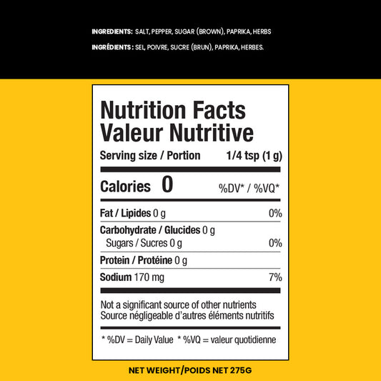 1908 Barbeque - Cataclysmic Chicken Rub 275g