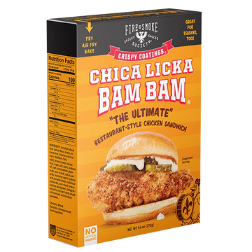 Fire & Smoke Society - Chica Licka Bam Bam Crispy Coating