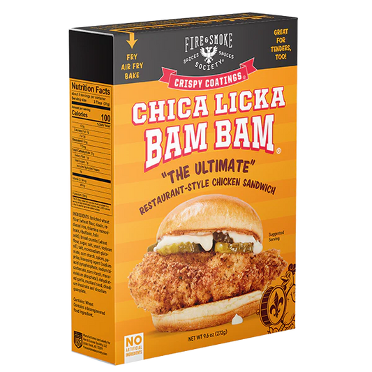 Fire & Smoke Society - Chica Licka Bam Bam Crispy Coating