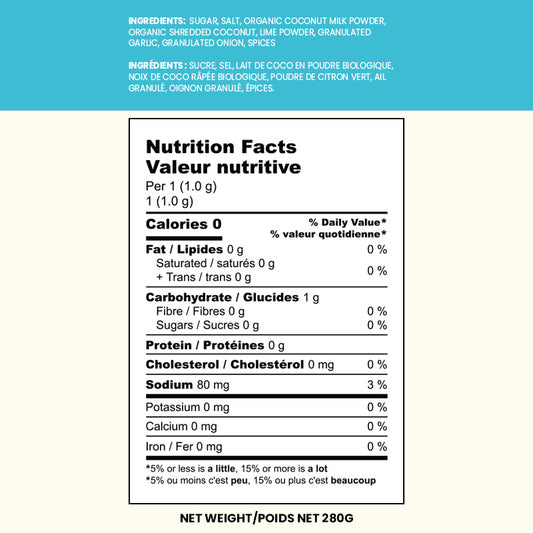 1908 Barbeque - Coconut Chili Lime Rub 275g