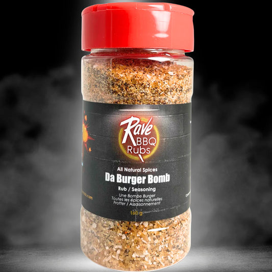 Rave BBQ Rubs - Da Burger Bomb Rub 160g