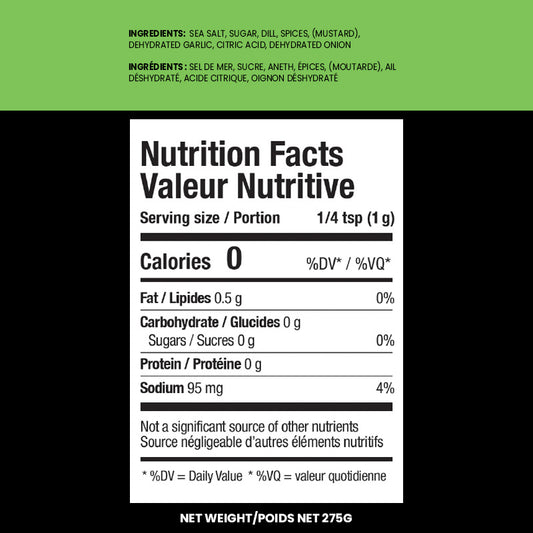 1908 Barbeque - Dill Pickle Wing Rub 275g