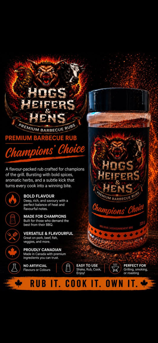 Hogs Heifers and Hens BBQ - Champion's Choice