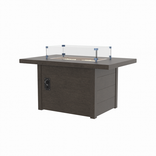 CRP 48" Rectangle Fire Table