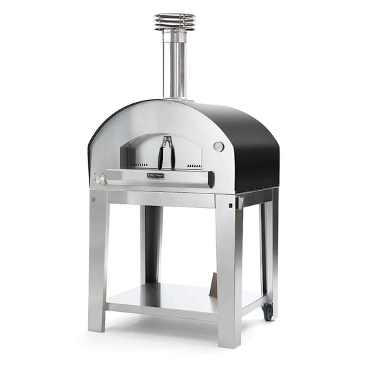 Fontana Forni Firenze Hybrid Gas & Wood Pizza Oven (Top Only) - Rosso