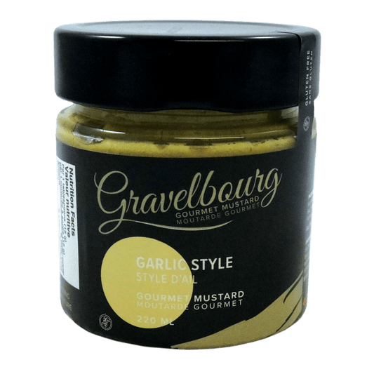 Gravelbourg Gourmet Mustard - Garlic Style