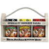 Ass Kickin' - Wooden Crate Salsa Gift Set