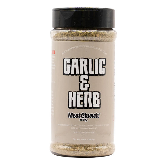 Meat Church Gourmet Garlic & Herb 12oz