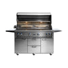 Lynx - 54" Professional Freestanding Grill (1 Trident IR Burner & 3 Ceramic Burners & Rotisserie))