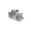 Mont Alpi - 957 Stainless Steel Island with Compact Refrigerator