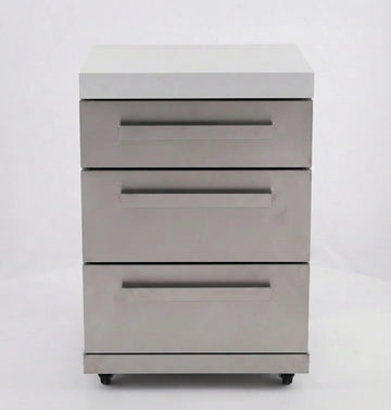 Mont Alpi - Stainless Series 3 Drawer Cabinet Module