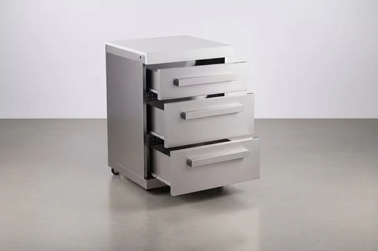 Mont Alpi - Stainless Series 3 Drawer Cabinet Module